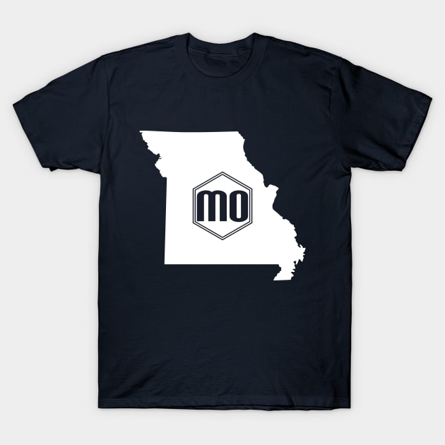 Missouri Homer (White) T-Shirt by caknuck